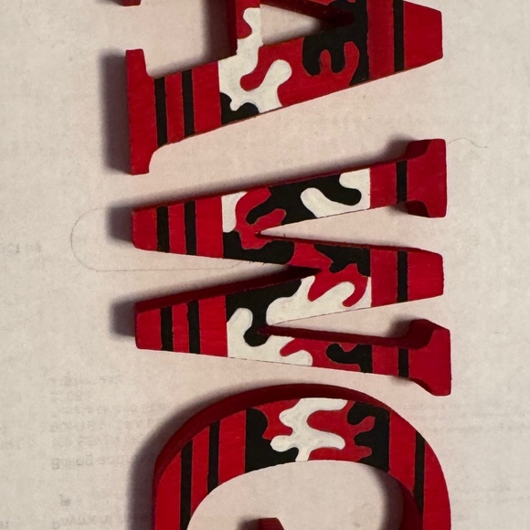 Handpainted letters - Picture 7 of 16